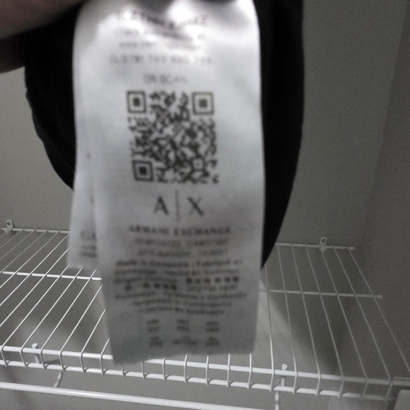 Armani Exchange Black Graphic T-Shirt - Picture 4 of 5